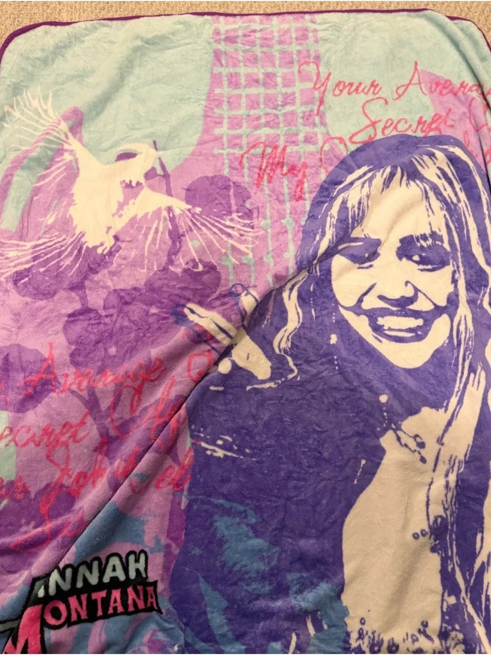 Hannah Montana blanket